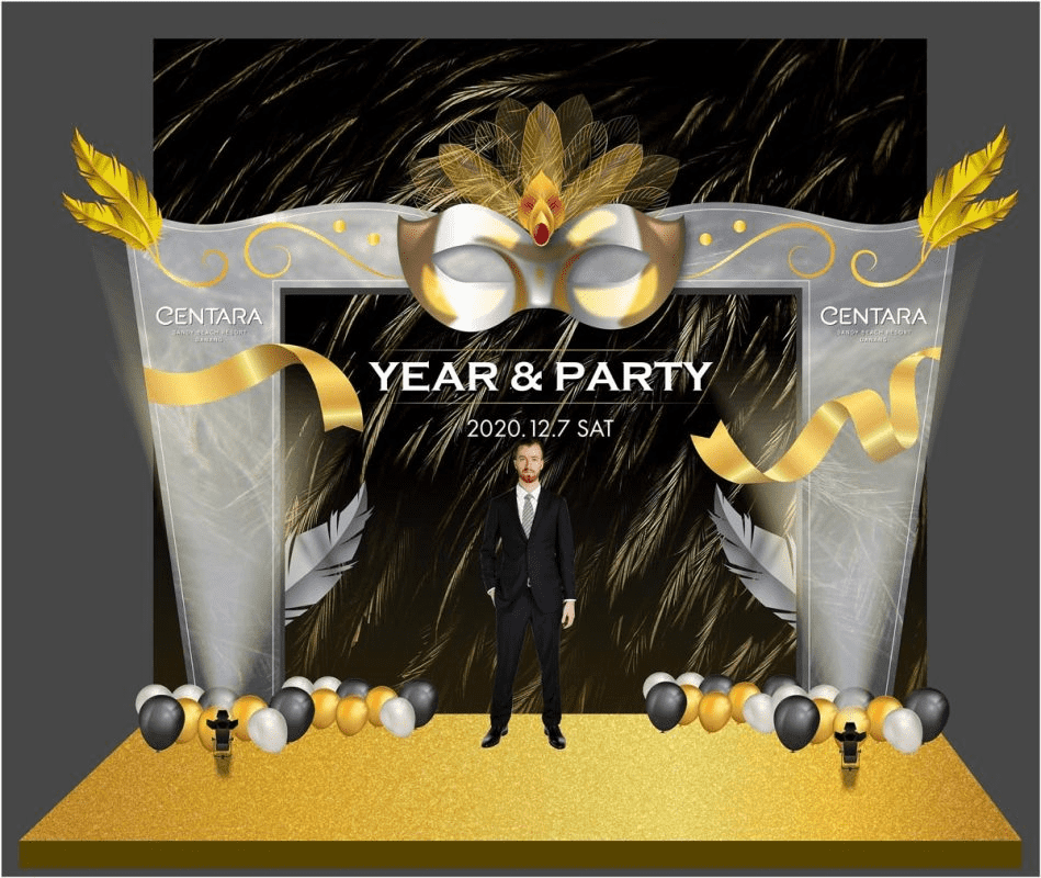 Backdrop Sự Kiện Sử Dụng Chất Liệu Vải Canvas Đầy Tính Nghệ Thuật