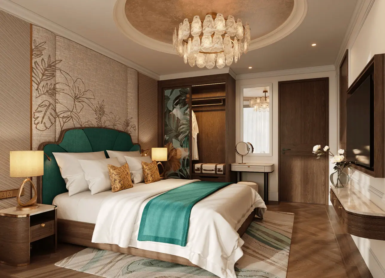 Batch Presidential Suite Bedroom