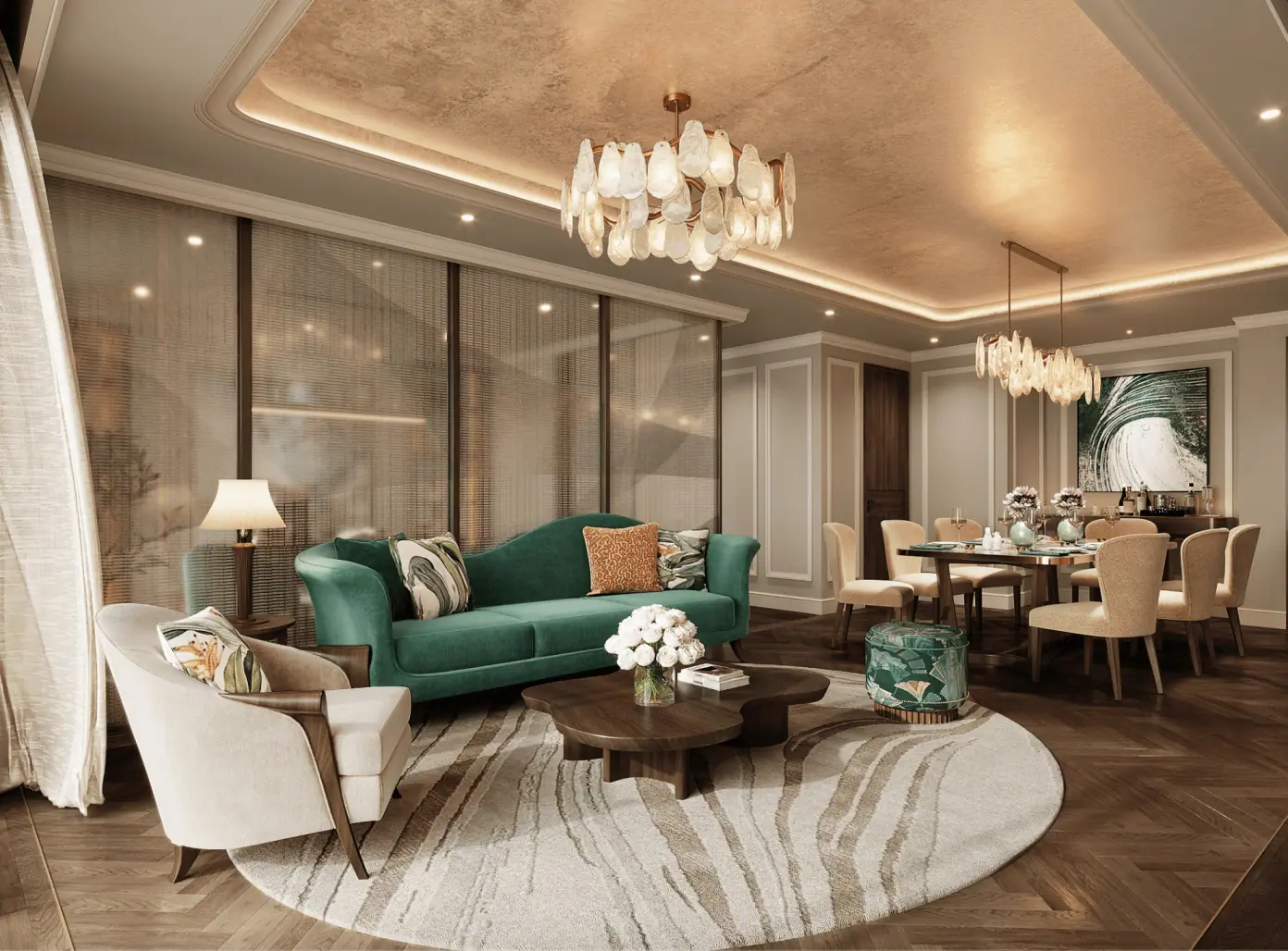 Batch Presidential Suite Living Room