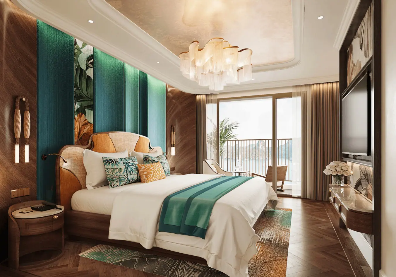 Batch Presidential Suite Master Bedroom