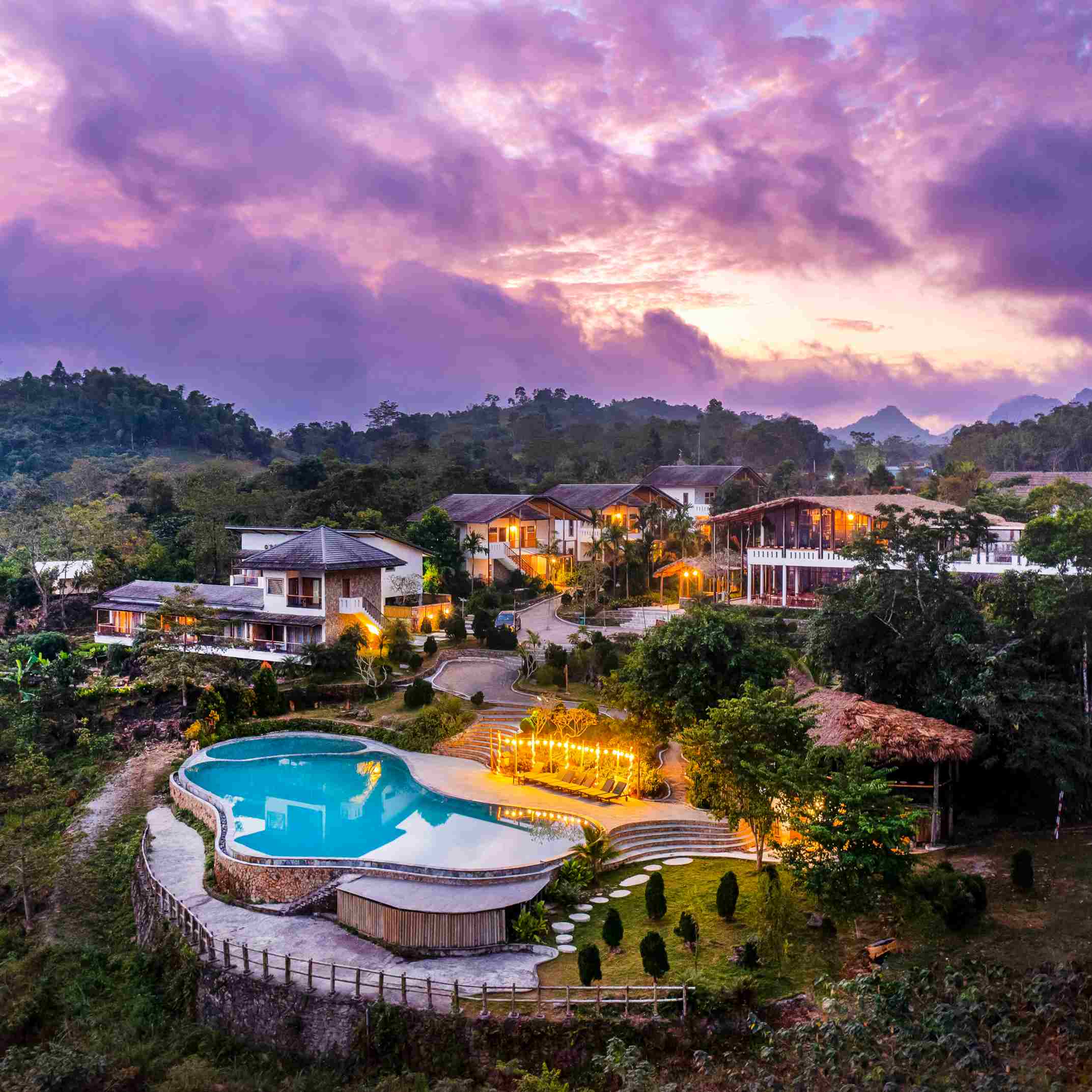 Bakhan Village Resort Hoa Binh Nghi Duong Gan Ha Noi Voi Ho Va Nui